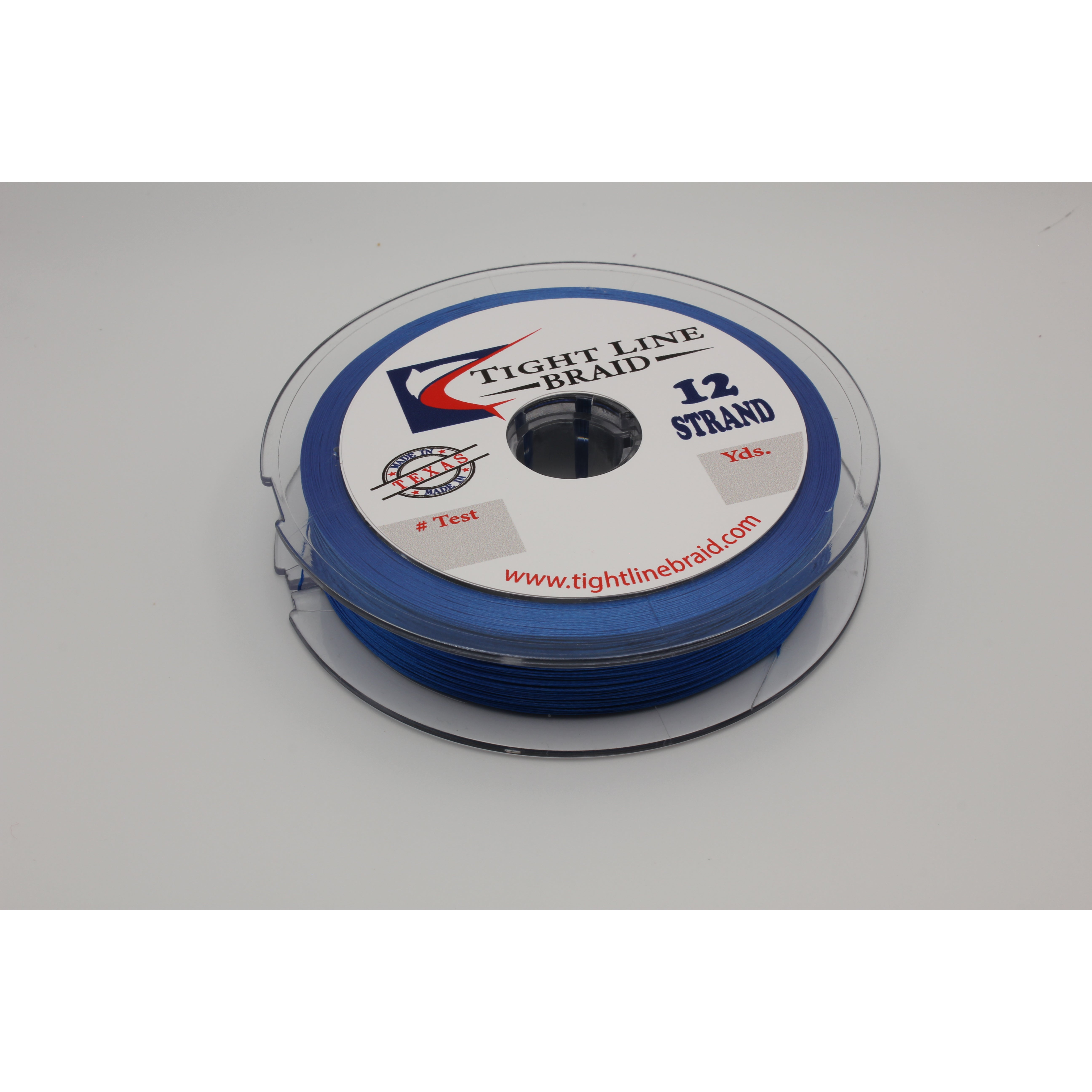 Blue 12 Strand Hollow Core