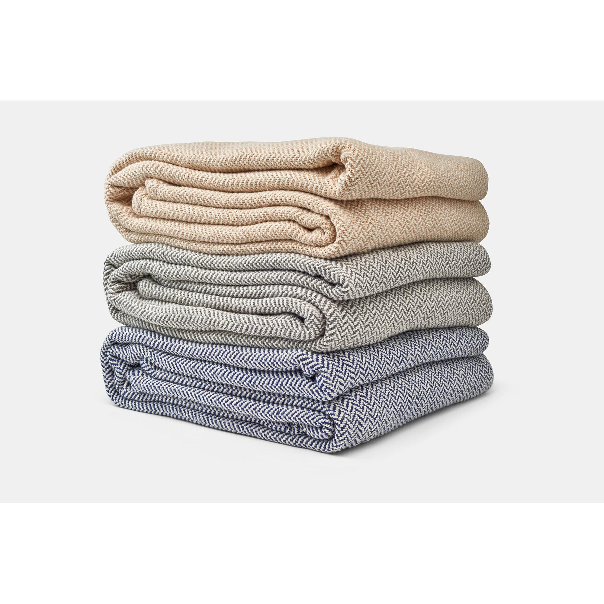 Herringbone Weave Cotton Blanket