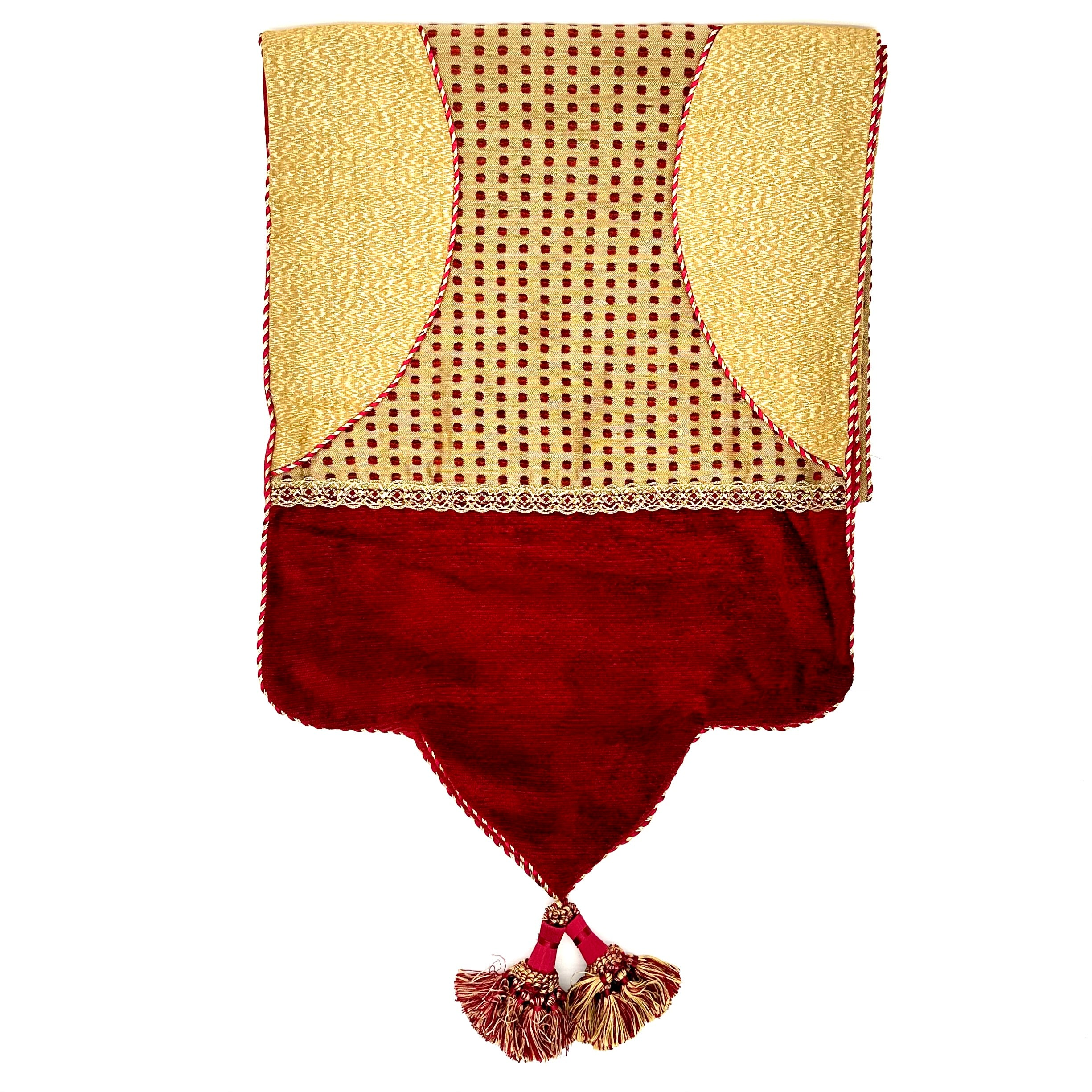 Gold and Rubi Table Runner  16x70