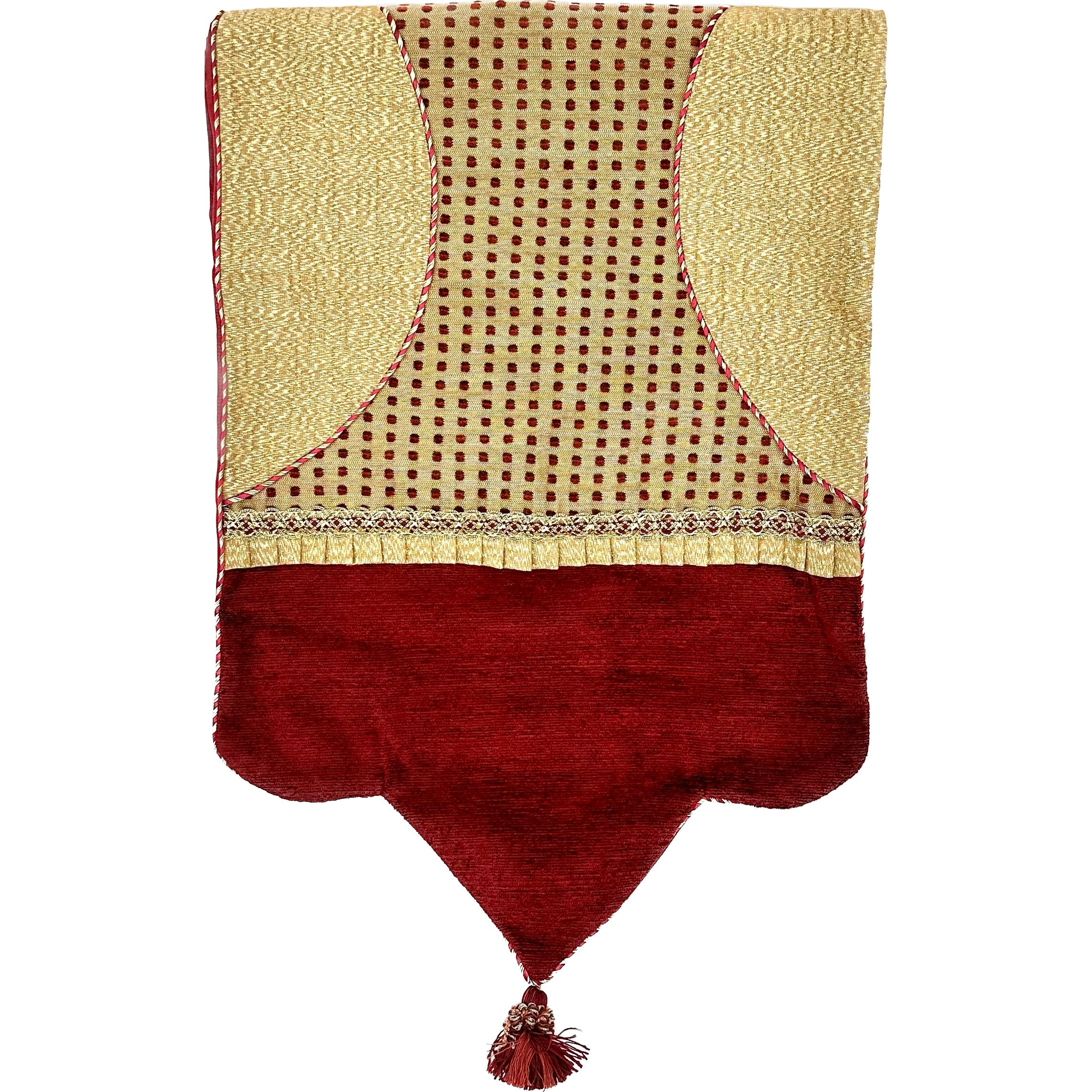 Gold and Rubi Table Runner