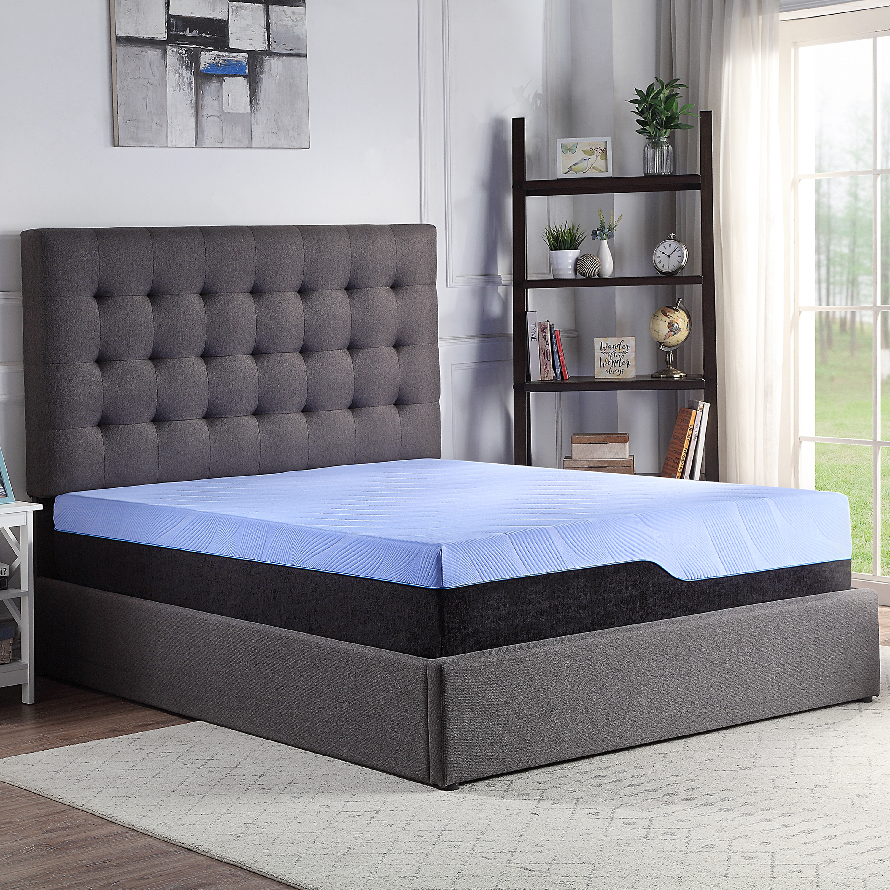 12 in. 5-Layer Memory Foam and Coil Hybrid Mattress