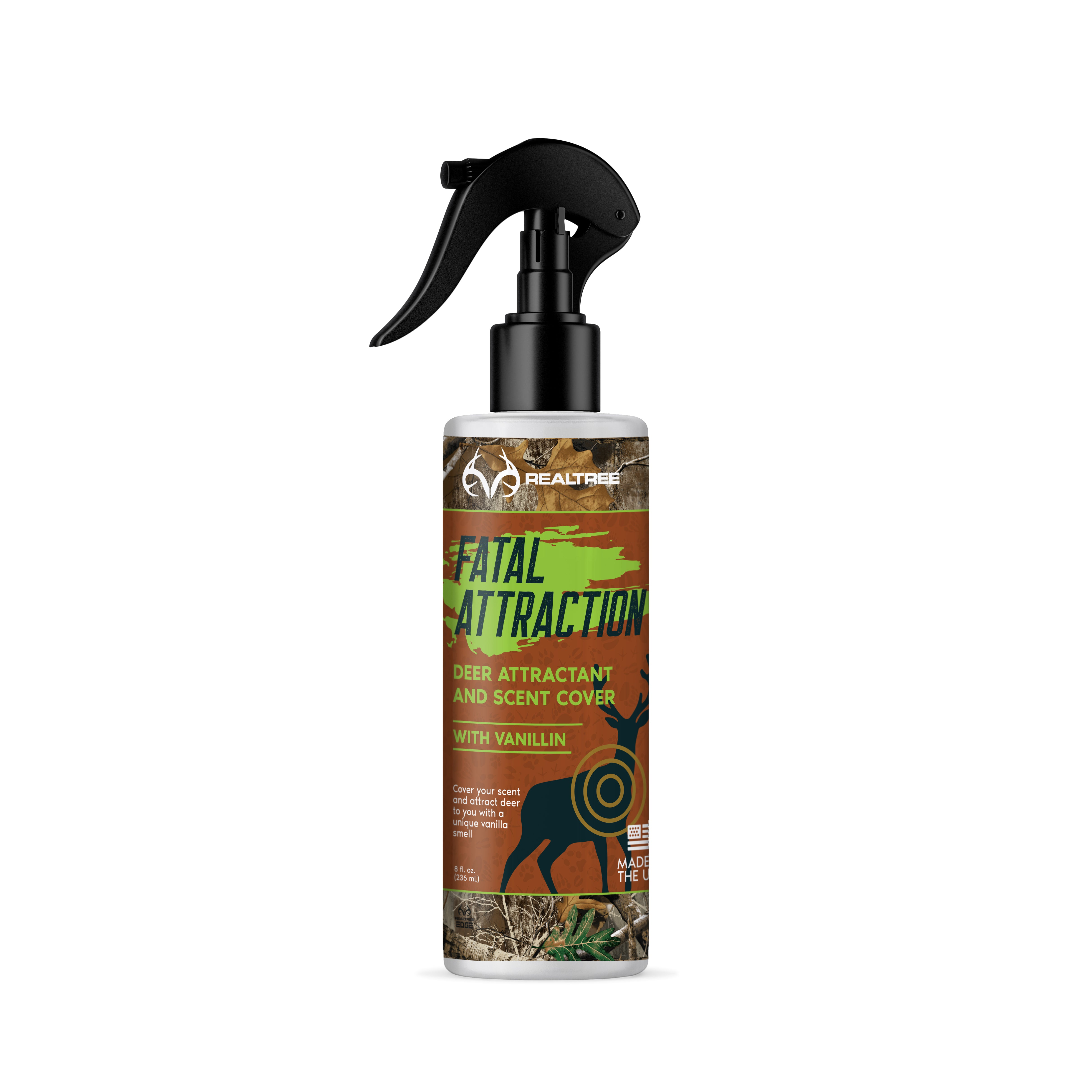 Zone Realtree Fatal Attraction Deer Attractant & Scent Cover, 8oz