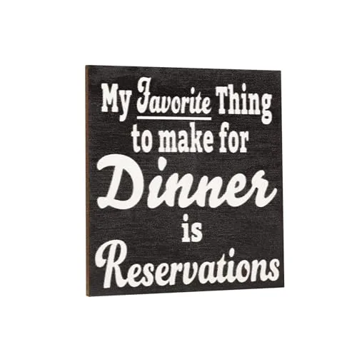 My Favorite Thing to Make for Dinner is Reservations Magnet