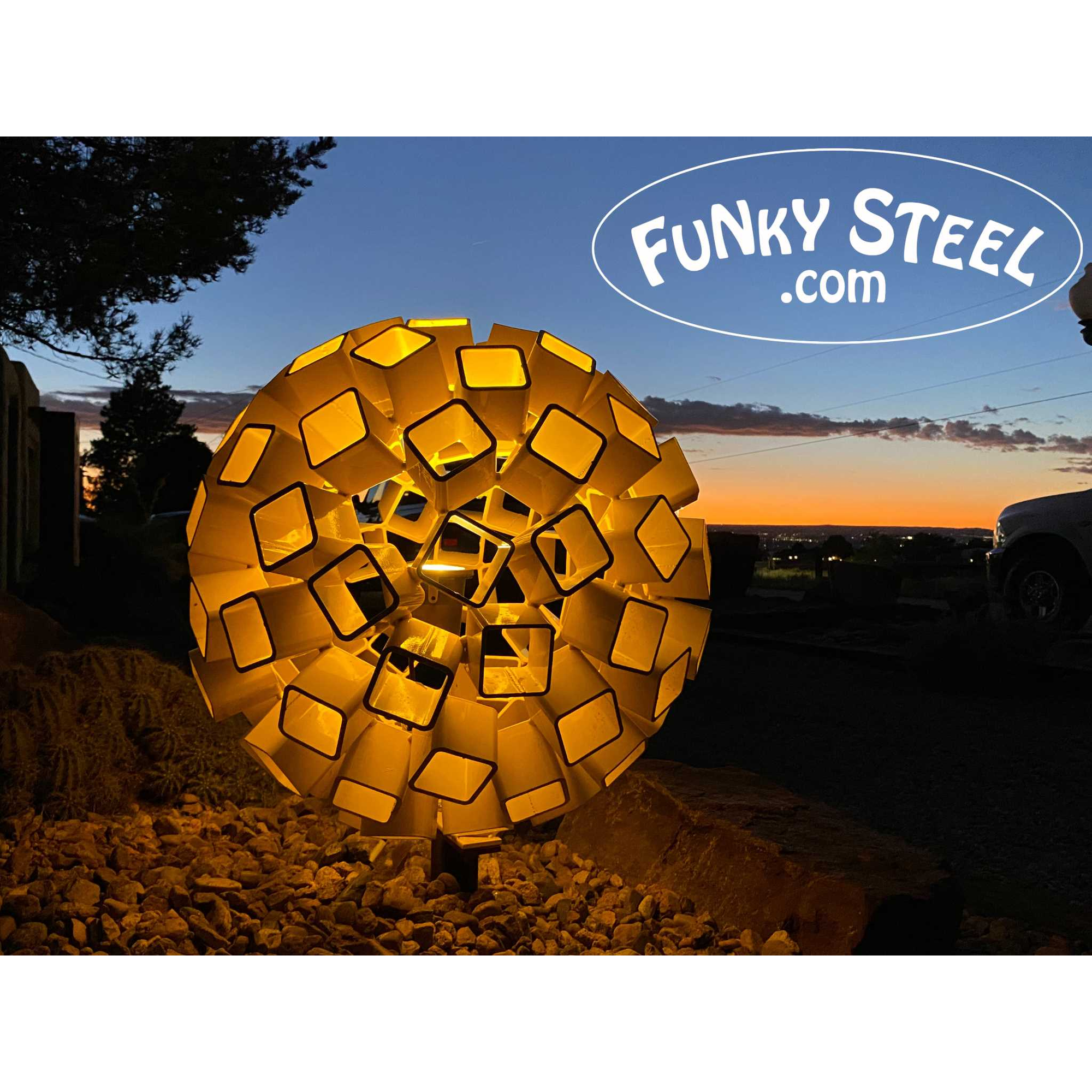 earth flower – landscape sculpture