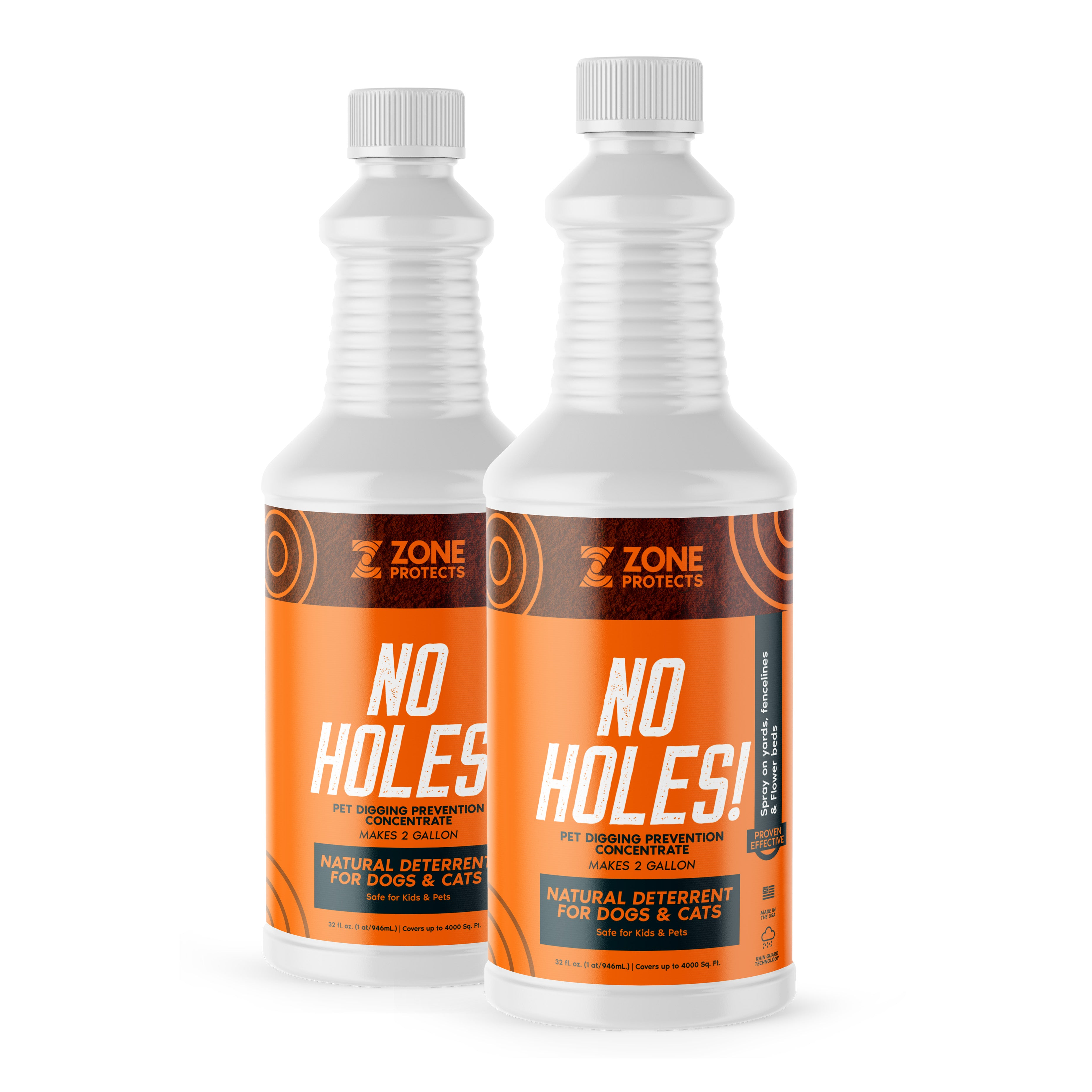 Zone Protects No Holes! Digging Prevention Concentrate - Twin Bundle