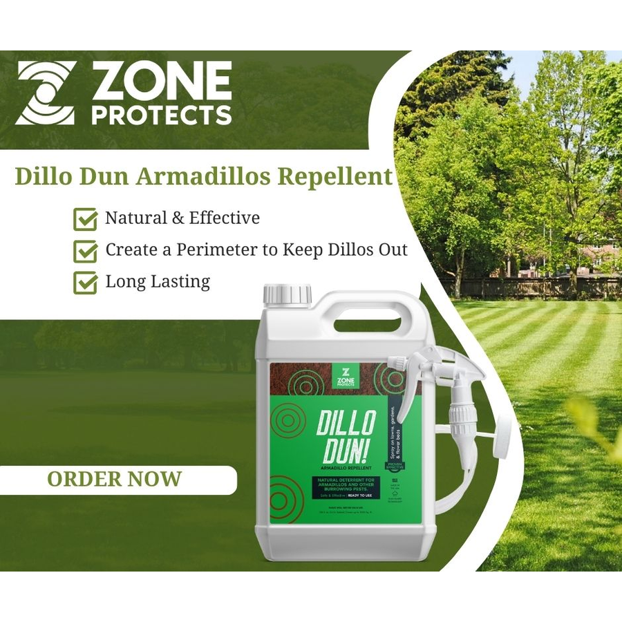 Zone Protects Dillo Dun Armadillo Repellent