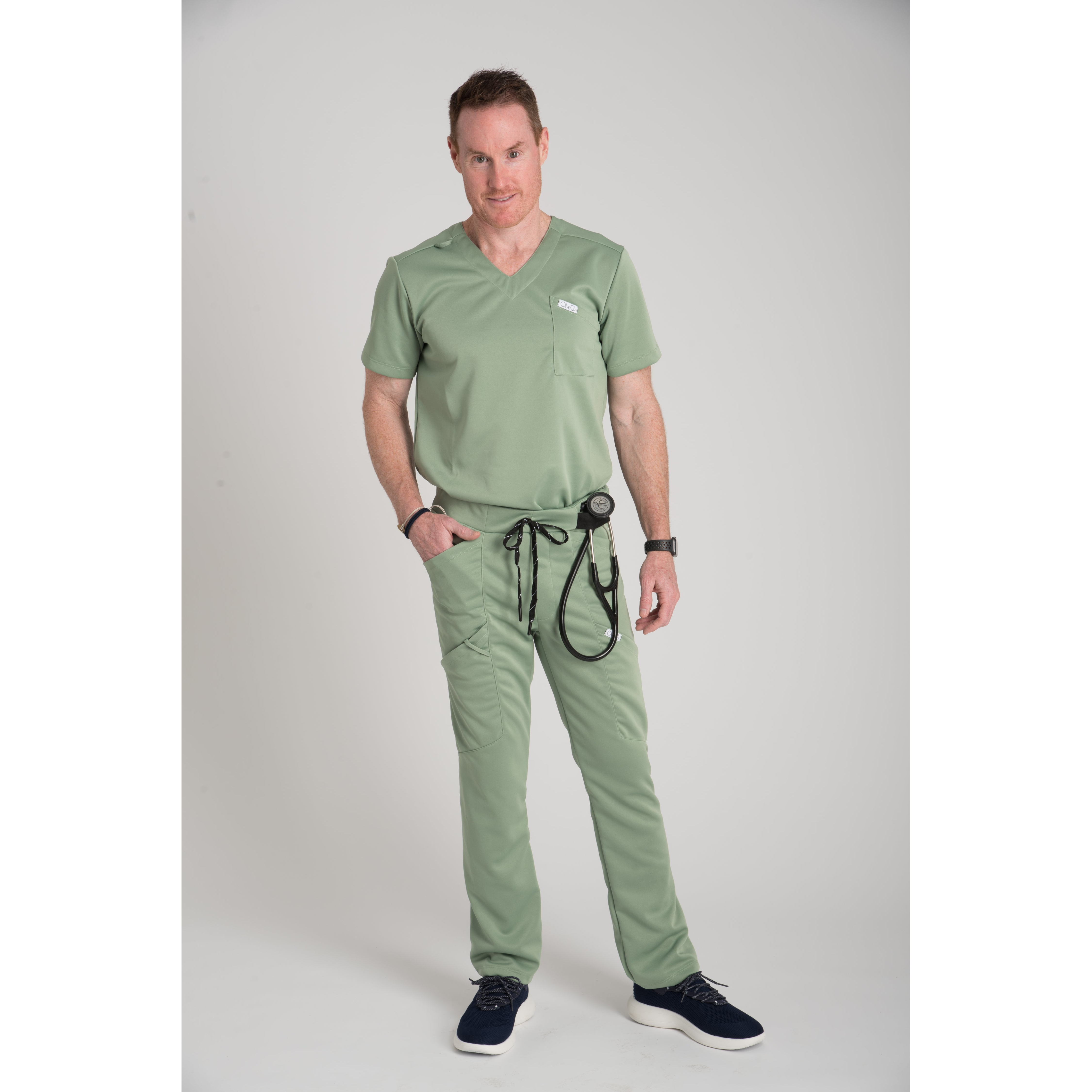 Men's Pants in Olive Green