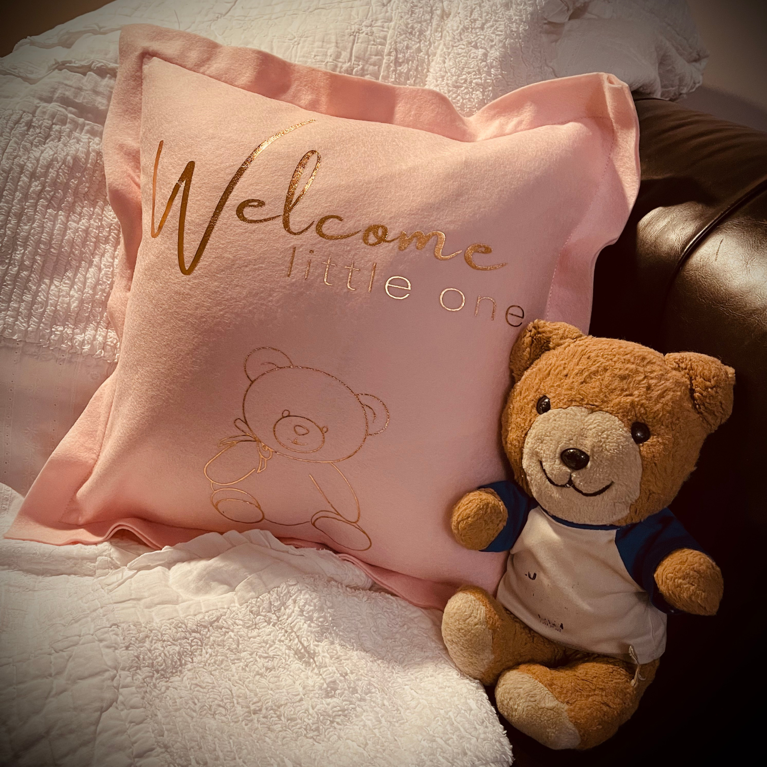 WELCOME BABY PILLOW
