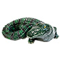 Baby Gator Statue, Hand Painted, by Prime Retreat