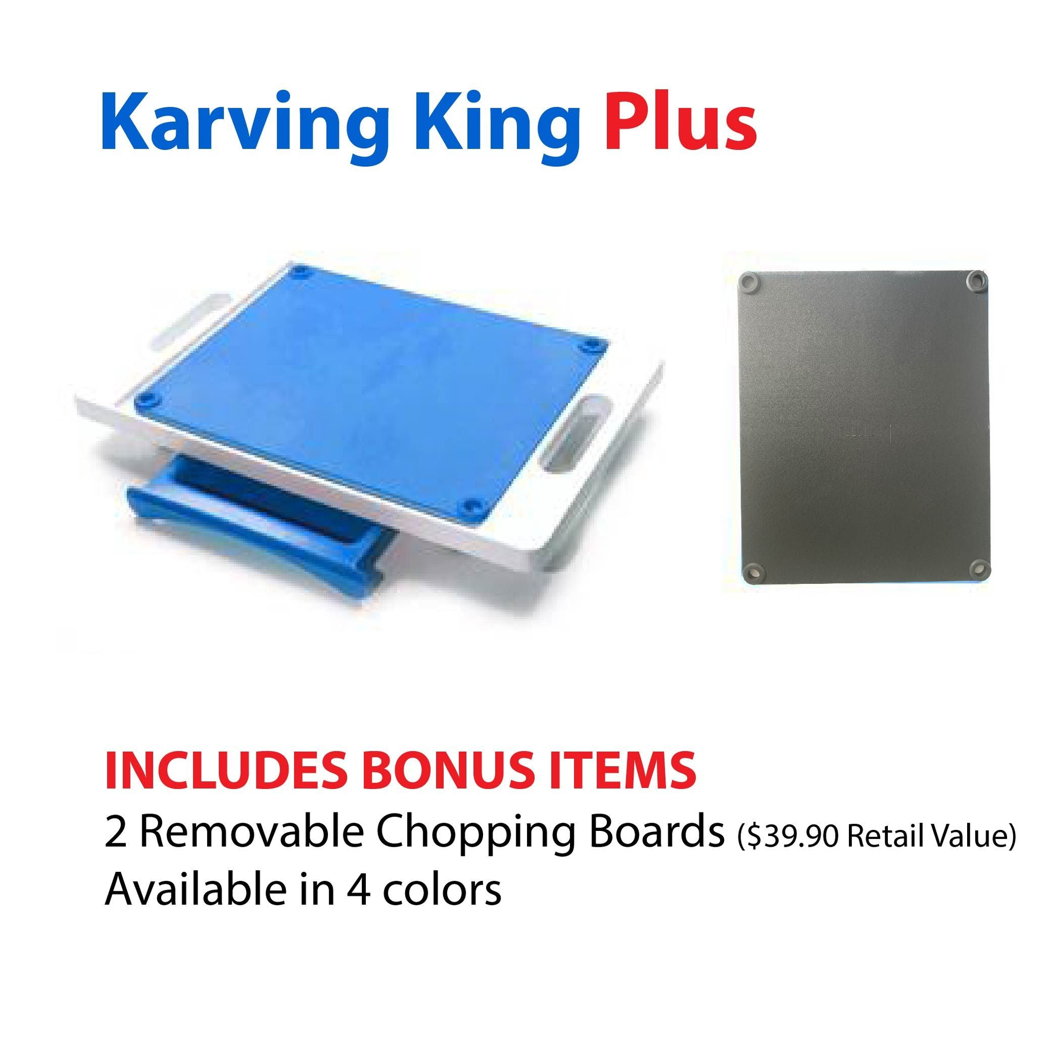 Dripless Cutting Board 2 in 1 System With Additional Cutting Board