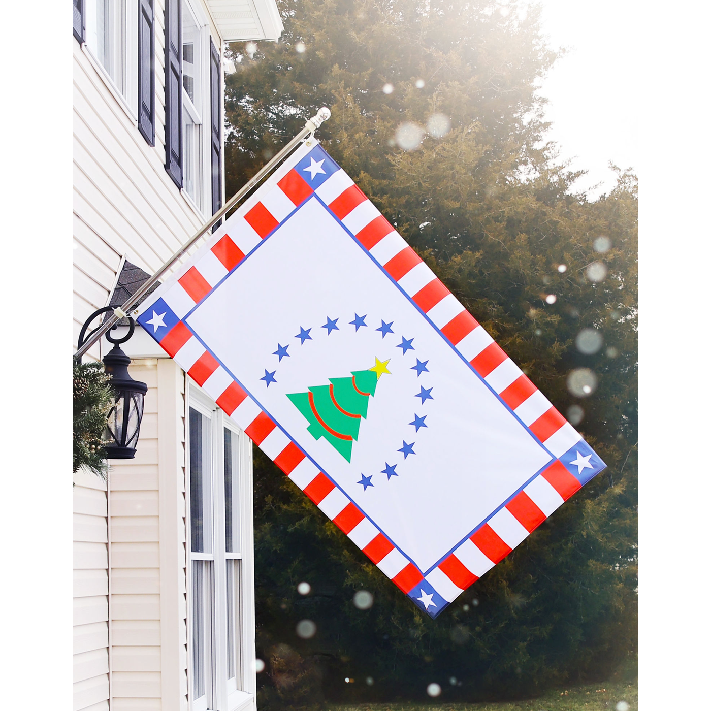 The American Christmas Flag - Original