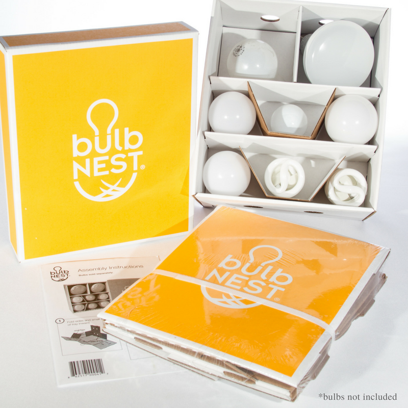 bulbNEST® - Light Bulb Storage