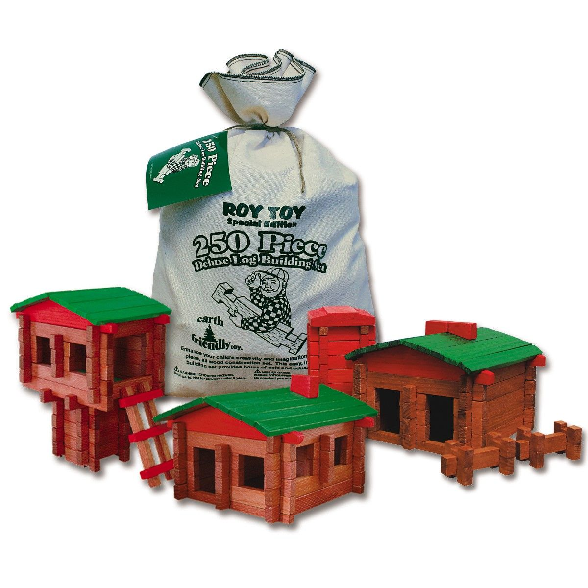 Roy Toy 250 pc Deluxe Building Set