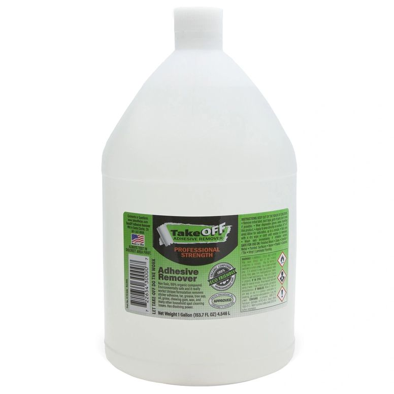 TakeOFF Adhesive Remover Gallon Bottle