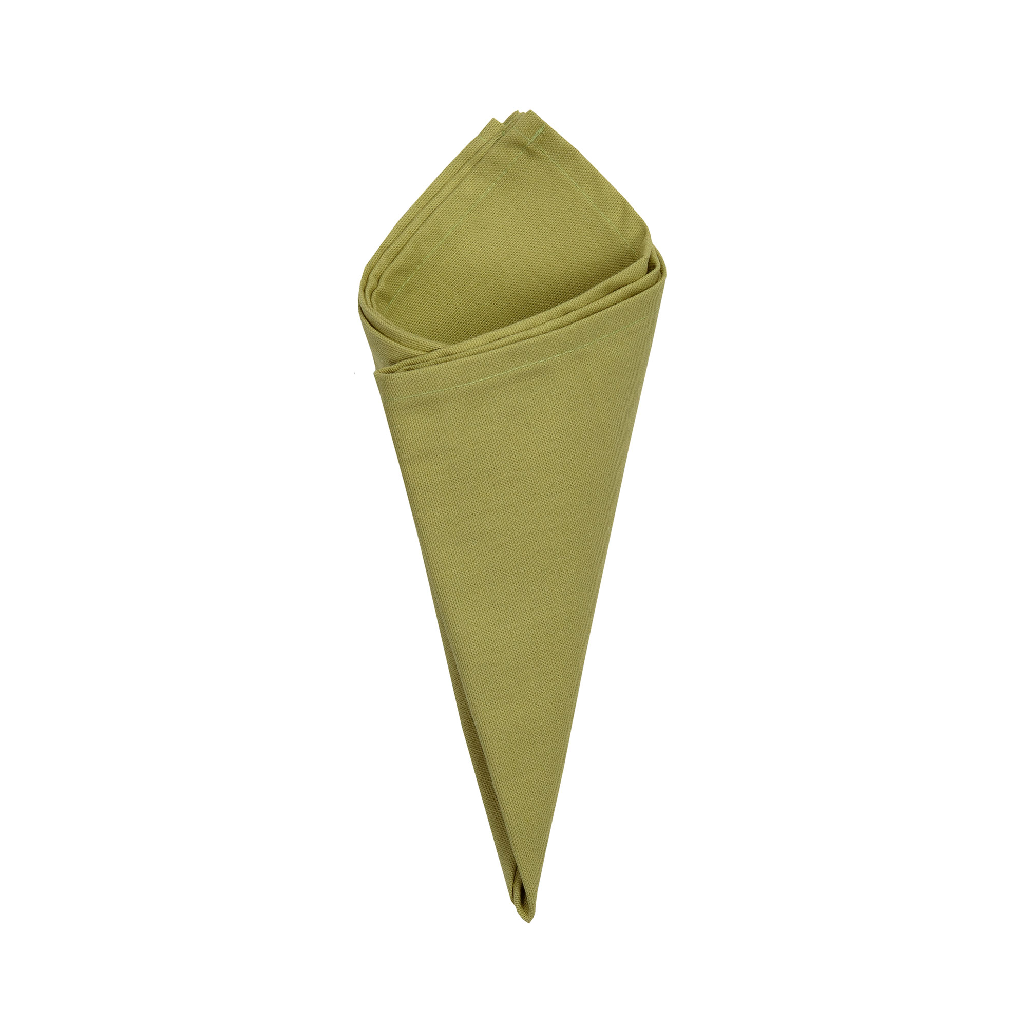 Fern Gully Yellow Solid Green Napkins - Pack of 4