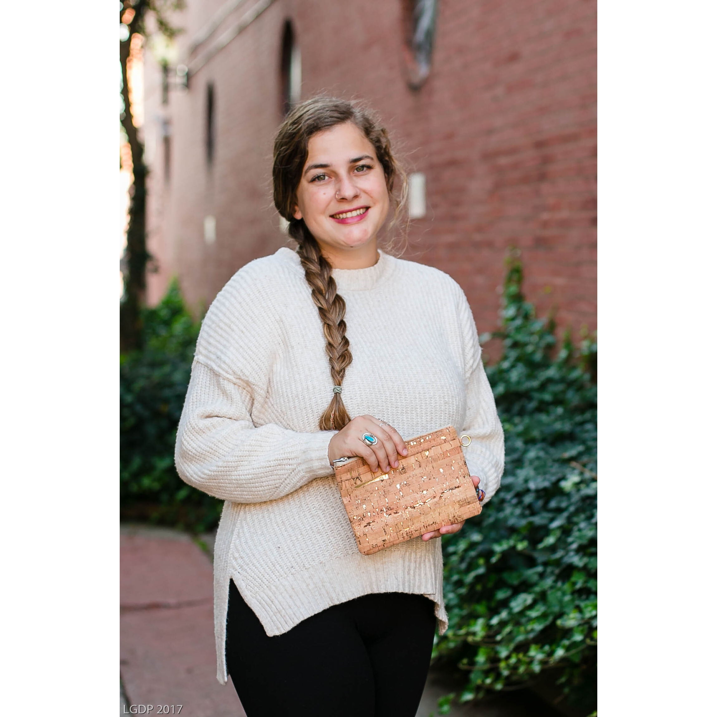 K and R Creative - Cork Cosmetic Bag / Clutch / Plain