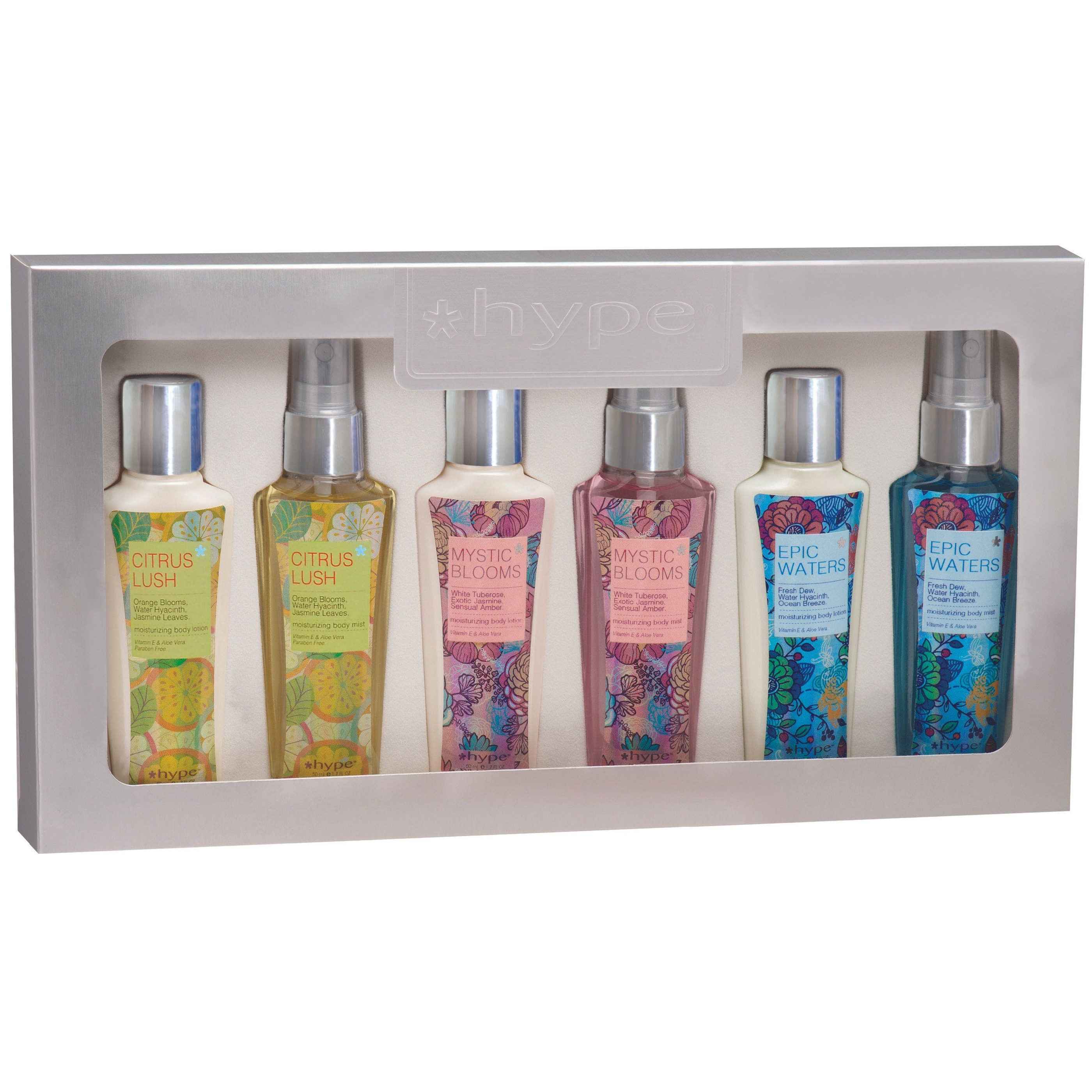 Hype 1.7 oz Sets of Body Mist and Body Lotion