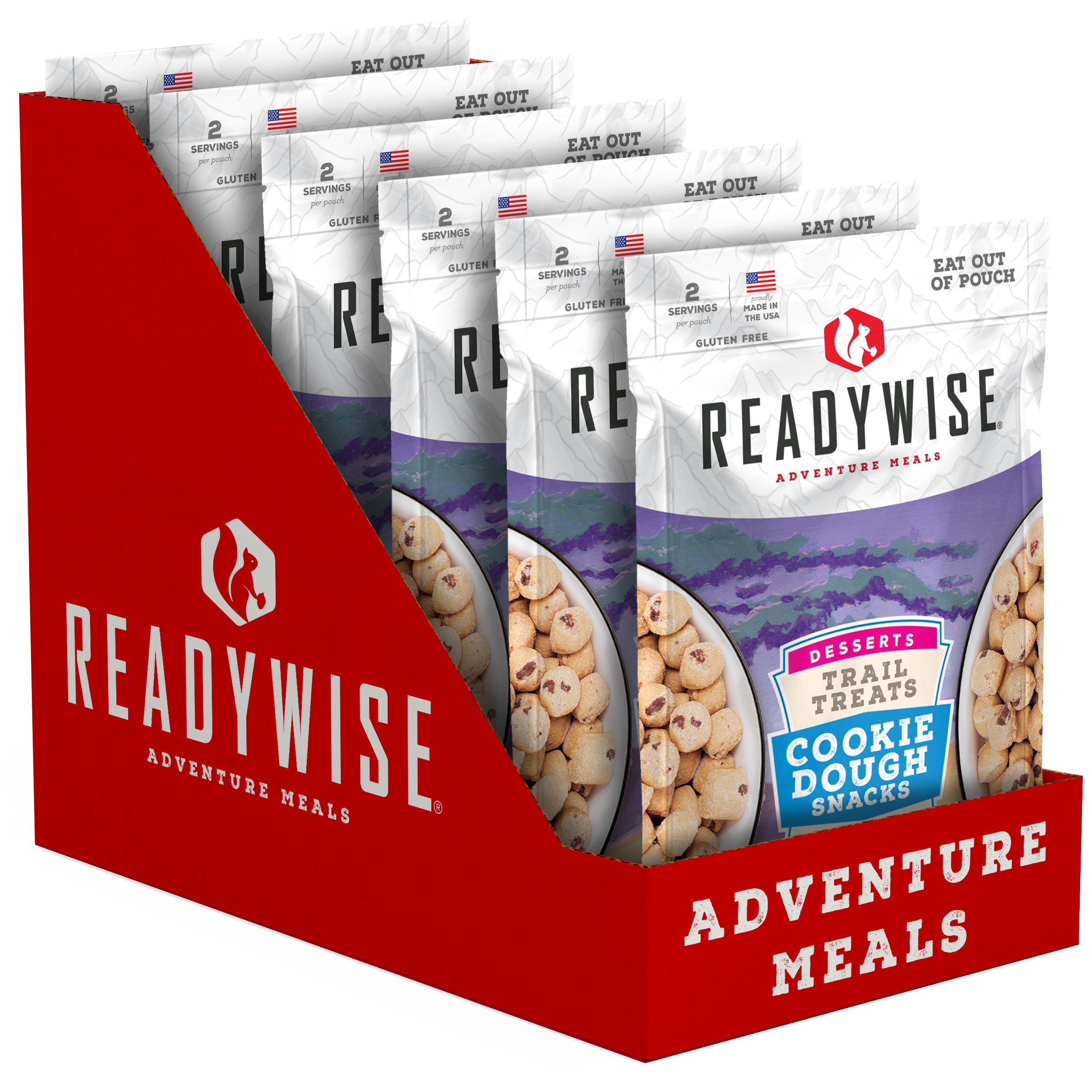 6 CT Case Trail Treats Cookie Dough