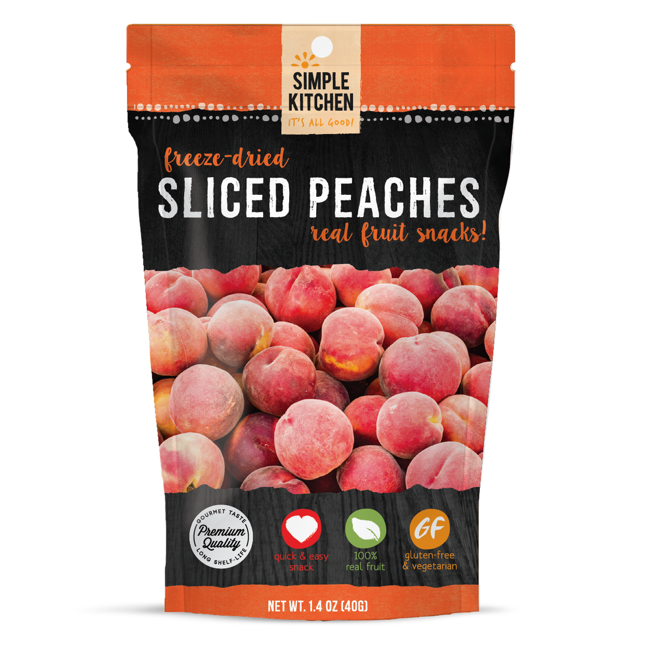 6 CT Case Simple Kitchen Peaches