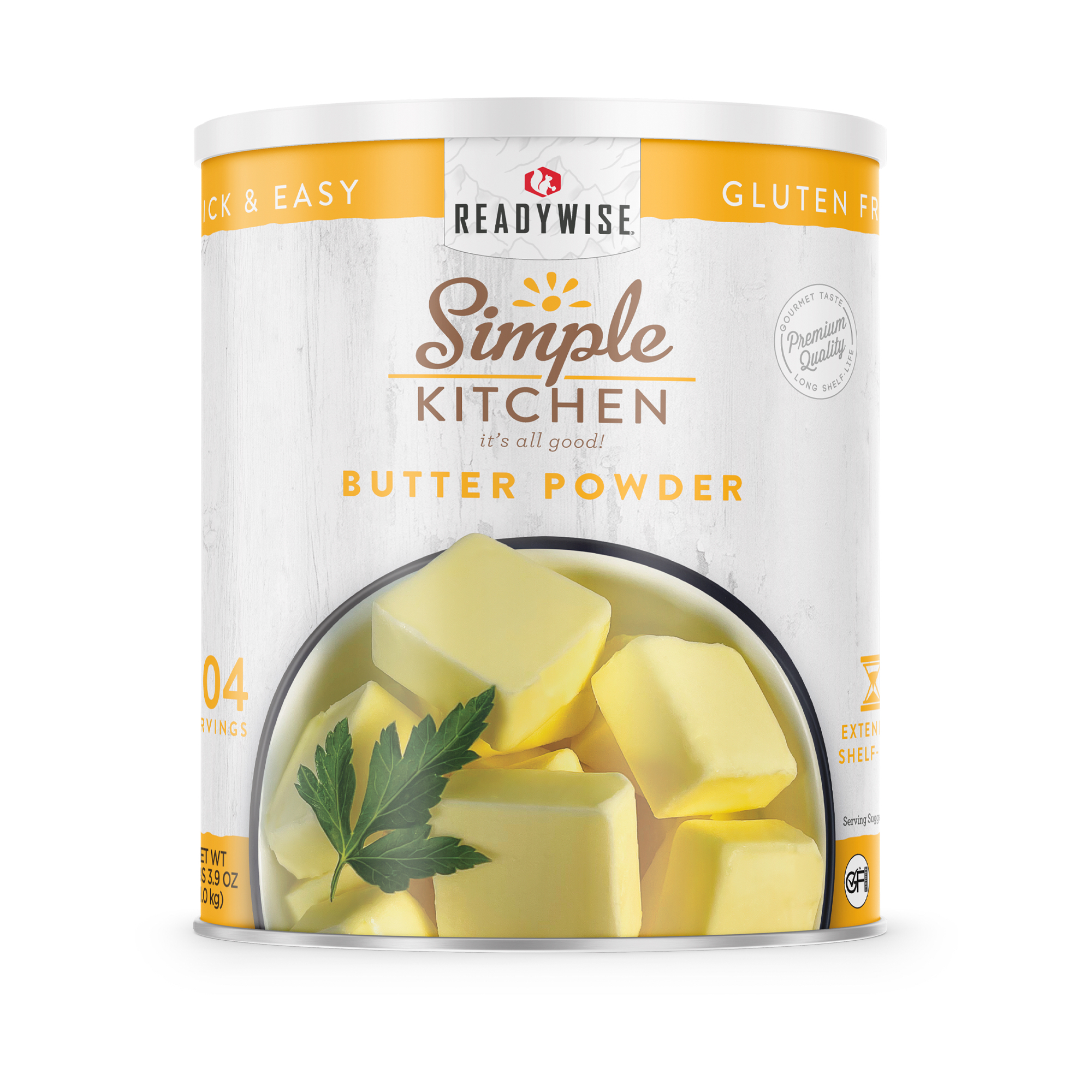 Simple Kitchen Butter Powder - 204 Serving in #10 Can