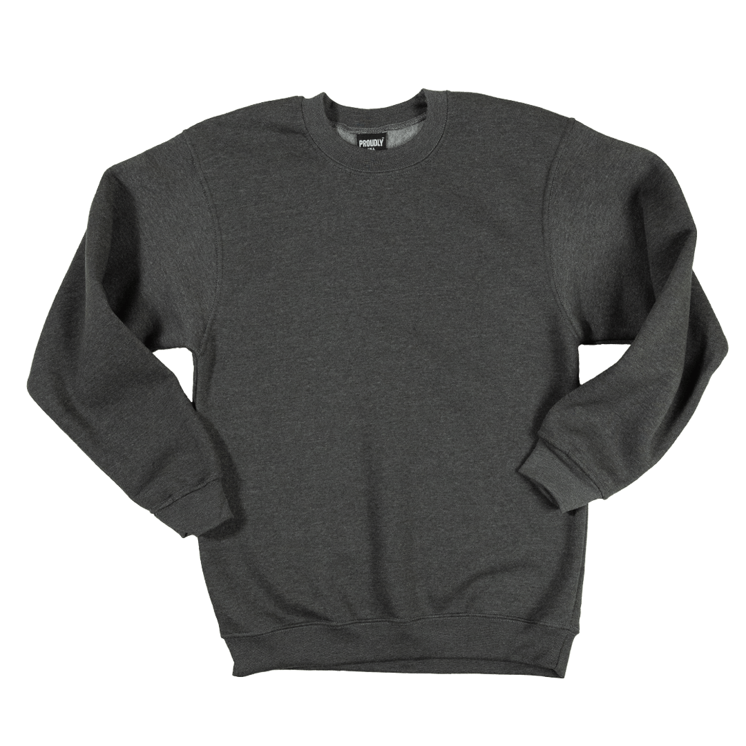 Crewneck Sweatshirt (Heather Charcoal)