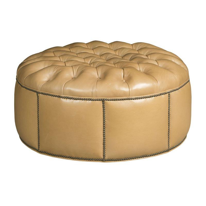 Continuation Cocktail Ottoman with Tufted Top