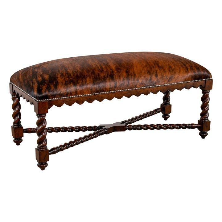 Gainsborough Wood Carved Bench