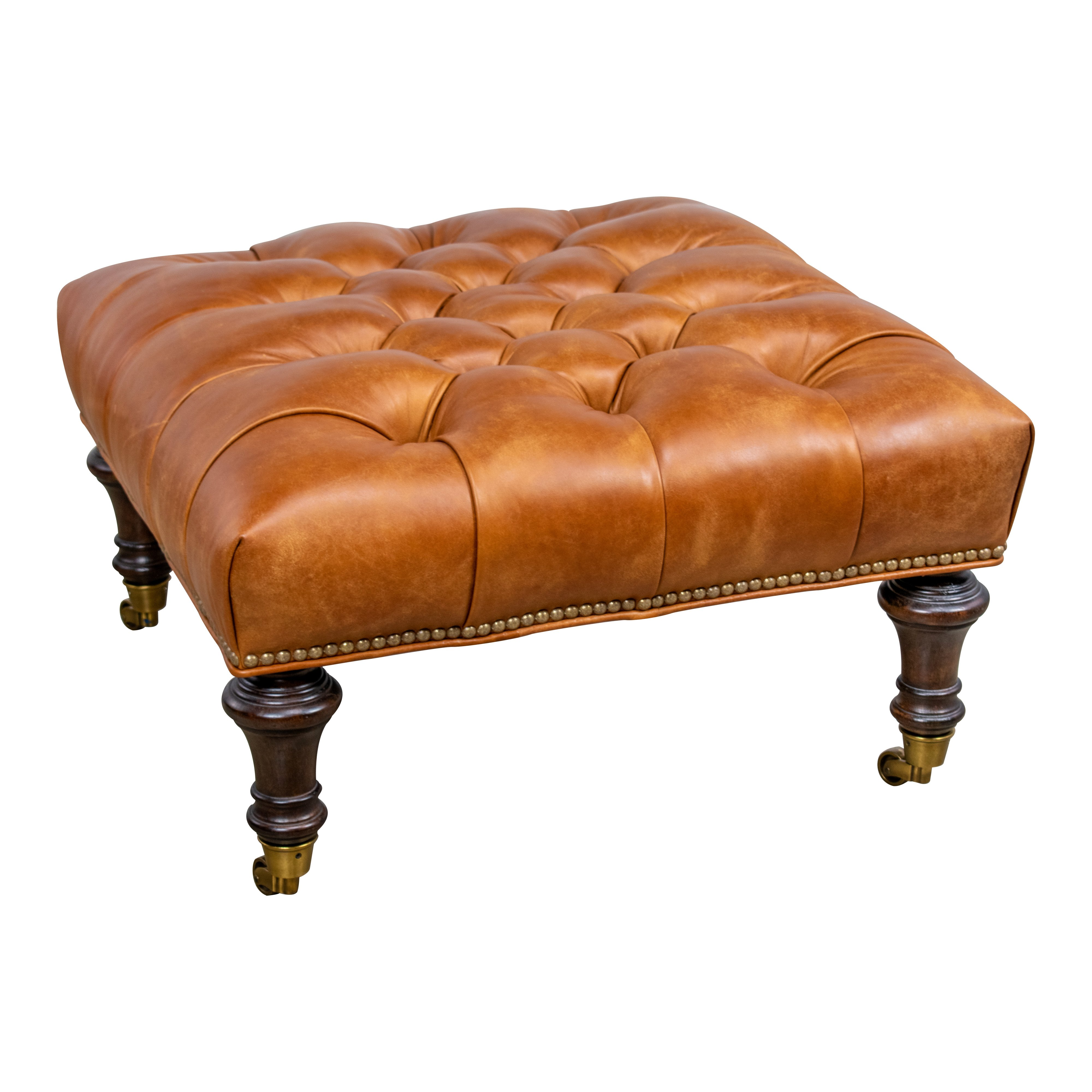 Trotter Bench with Hand Tufted Top