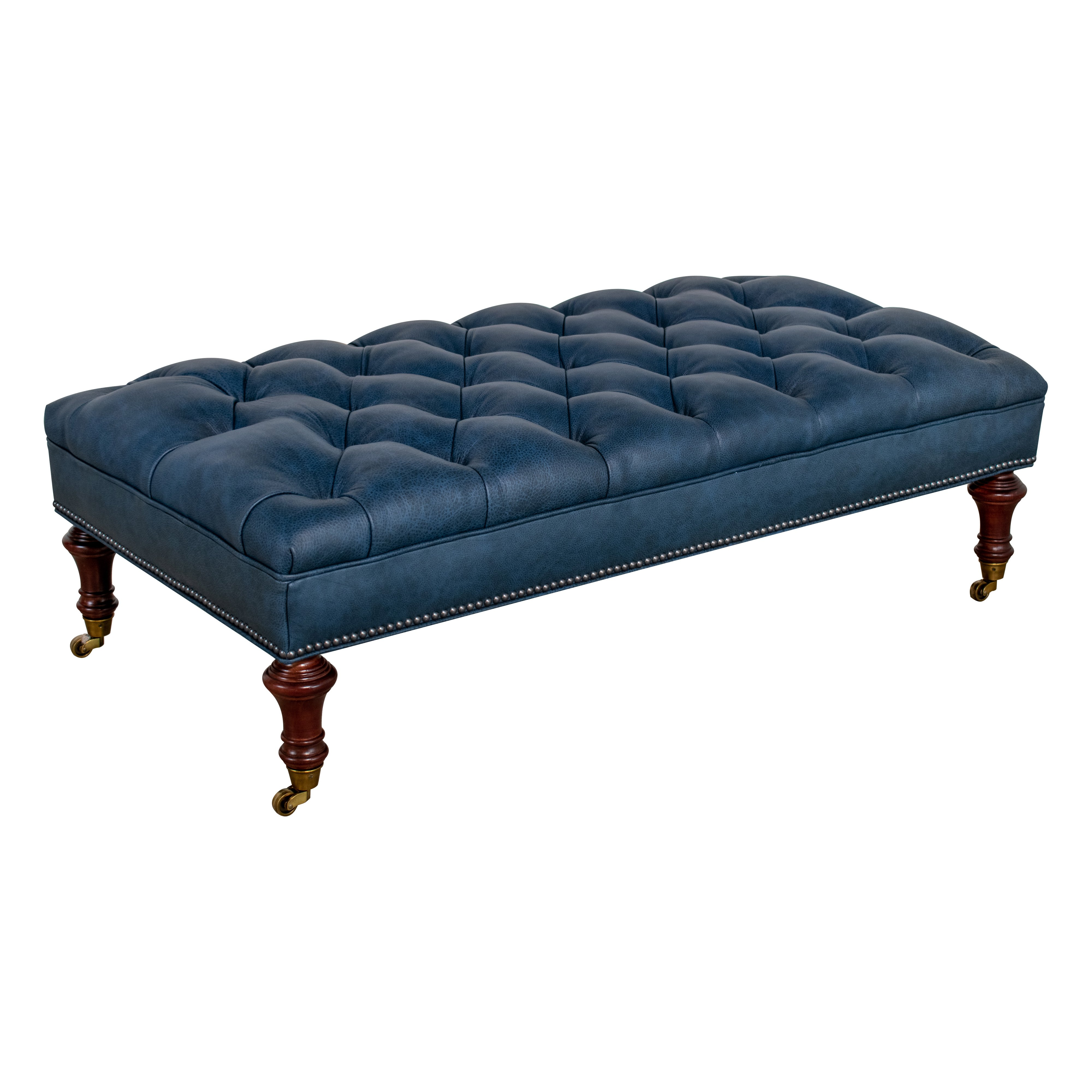 Billingsly Bench with Hand-Tufted Top