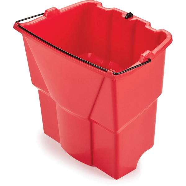 Rubbermaid 18 QT Dirty Water Bucket - 4.5 gal - Red
