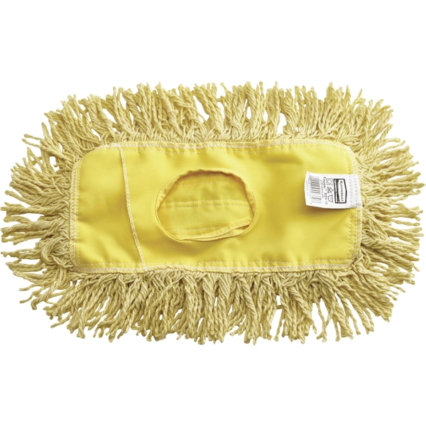 Rubbermaid Commercial Dust Mop - 5" x 24" - Cotton/Plastic - 1 Each