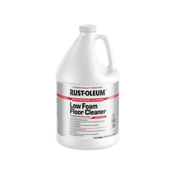 Low-Foam Industrial Floor Cleaner Concentrate, 1 Gallon