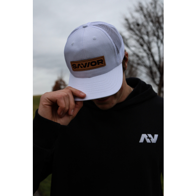 SAVIOR Leather Logo Cap