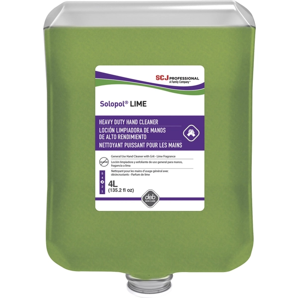 SC Johnson Hand Soap Refill - Lime Scent - 1.06 gal - Heavy Duty, Fast Acting