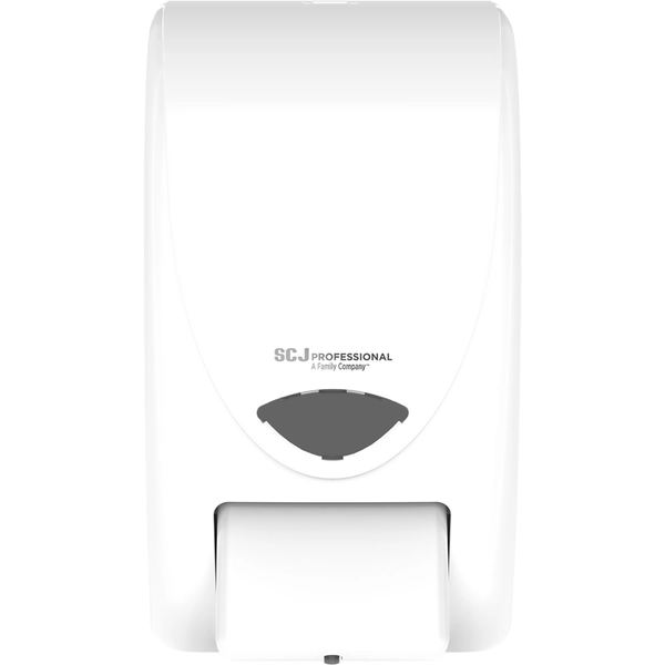 Proline Curve Manual Dispenser - 2.11 qt - Anti-bacterial, Locking, Wall Mountable - White - 1 Each