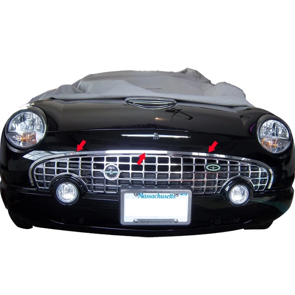 SG43670 Stainless Steel Front Grille Accent Trim 1 Pc QAA