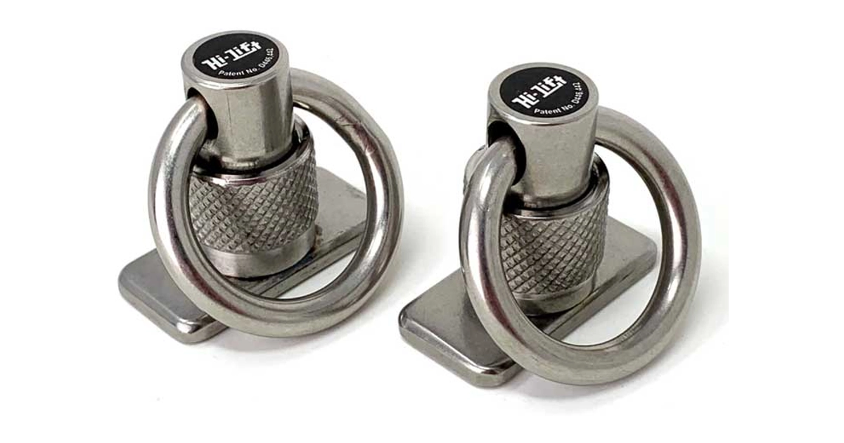 Made In USA | Stainless Locking Slides for Slide-N-Lock, Pair