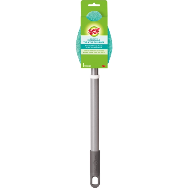 Scotch-Brite Bath Scrubber - 24" Handle - 1 Each