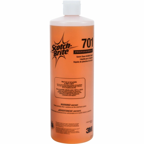 Scotch-Brite Griddle Liquid 32 fl oz - Caustic-free, Odor-free