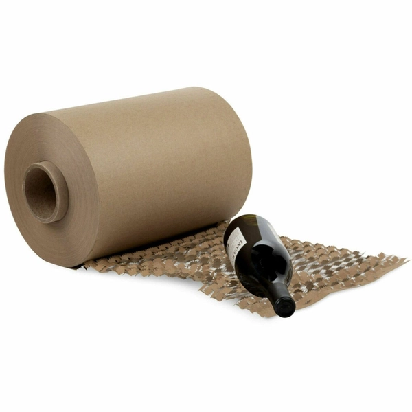 Scotch Cushion Lock Wrap - 12" x 1000 ft - Recyclable - Brown - 1 Roll