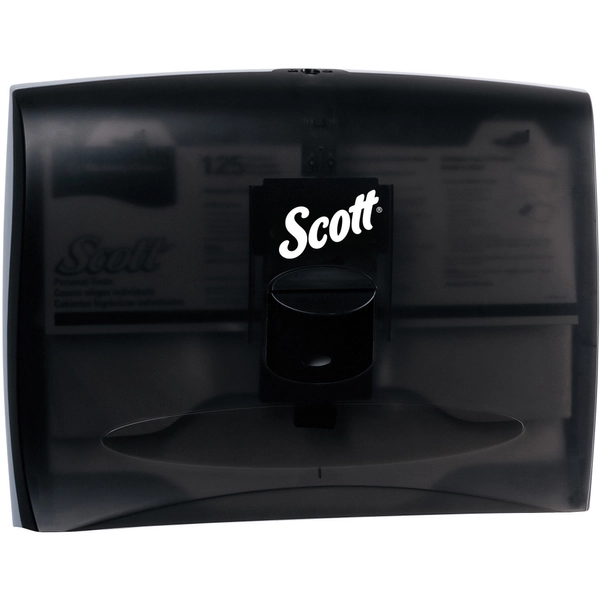 Scott Personal Seat Cover Dispenser - Black - 1 Each