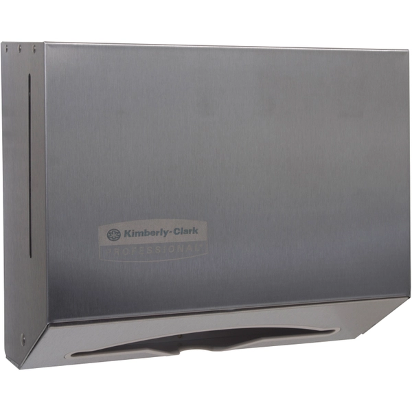 Scott Scottfold Towel Dispenser - 9" H x 10.8" W x 4.8" D - Stainless Steel - Lockable - 1 / Carton