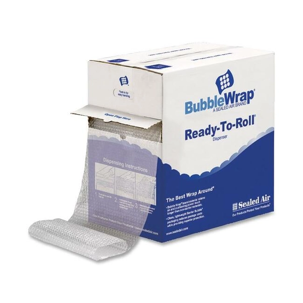Sealed Air Bubble Wrap - 12" x 100 ft - 187.5 mil - Clear - Perforated - 1 Wrap