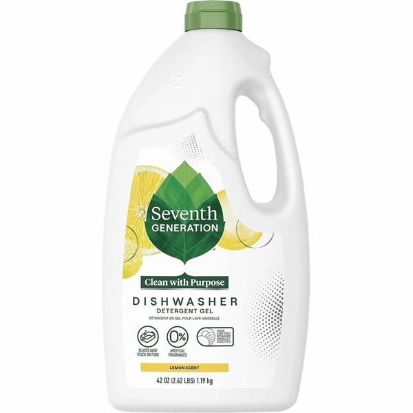 Seventh Generation Dishwasher Detergent 42 oz - Lemon Scent - Non-toxic, Phosphate-free