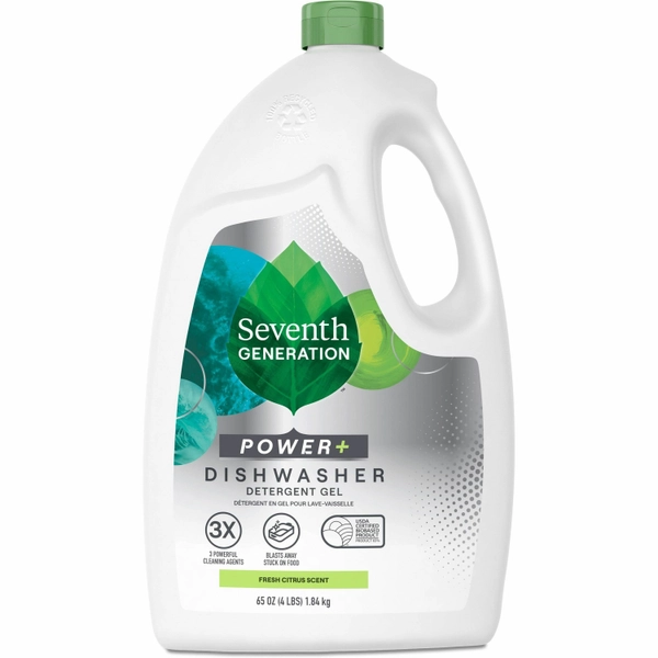 Seventh Generation Ultra Power Plus Dishwasher Detergent - 65 fl oz - Fresh Scent - Non-toxic
