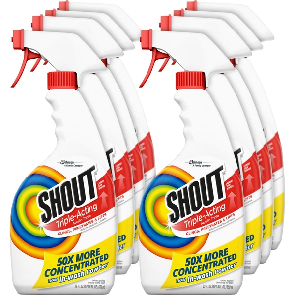 Shout Laundry Stain Remover - Concentrate - Color Safe - 8 Count