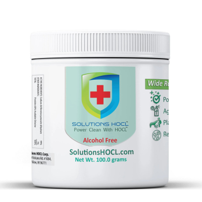 SolutionsHOCl® SuperWash Powder - 100 Grams - Available in five different scents