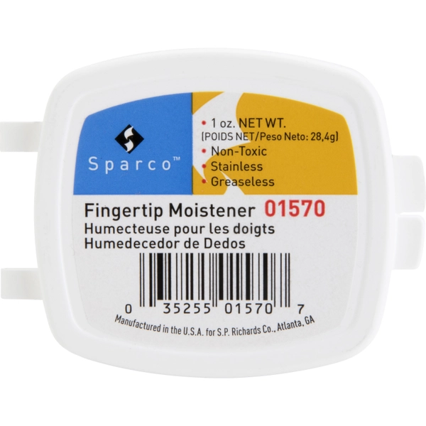 Sparco 1oz Fingertip Moisturizer - Odorless, Greaseless, Non-slip