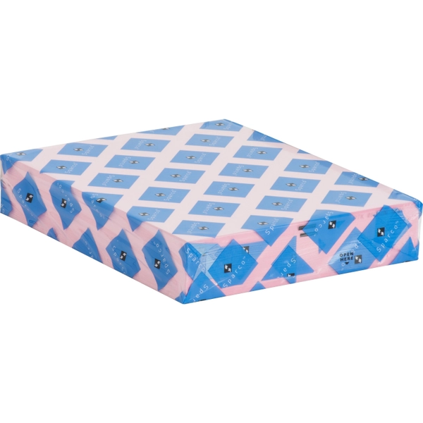 Sparco Premium Pink Copy Paper - 8.5" x 11" - 20 lb - 500 Sheets/Ream