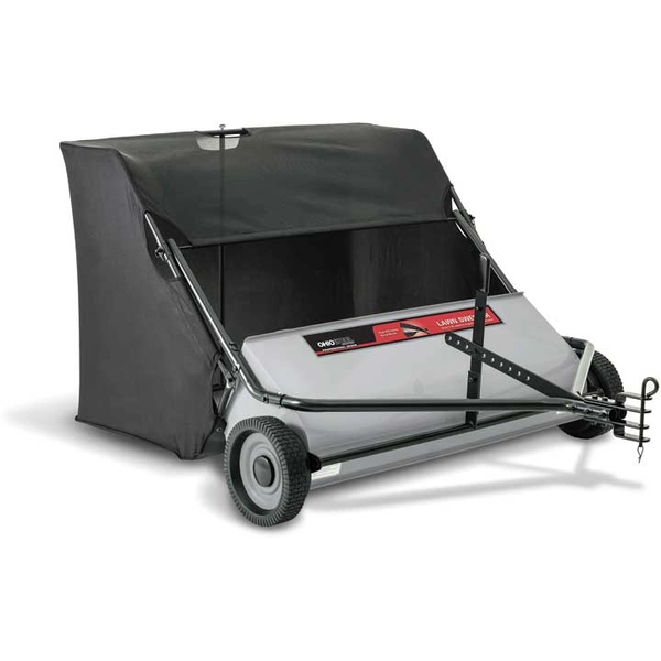 42″ 22 cu ft Lawn Sweeper w/ Spiral Brush